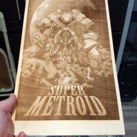 Super Metroid Wall Panel